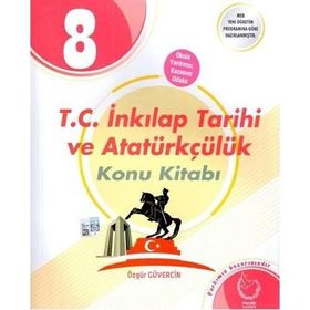 8.Sınıf T.C. İnkılap Tarihi ve Atatürkçülük Enerji 8 artı 8 Deneme Sınavı-Palme Yayınları