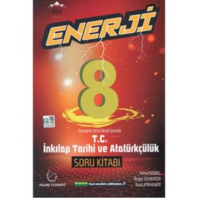8. Sınıf T.C. İnkılap Tarihi ve Atatürkçülük Enerji Soru Kitabı Palme Yayınları