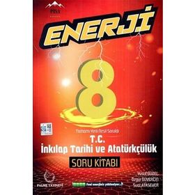 8. Sınıf T.C. İnkılap Tarihi ve Atatürkçülük Enerji Soru Kitabı Palme Yayınları