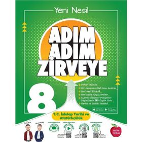 8. Sınıf T.C. İnkılap Tarihi Ve Atatürkçülük Etkileşimli Konu Anlatım Föyleri 4 Adım Yayıncılık