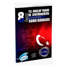 8. Sınıf T.C. İnkılap Tarihi ve Atatürkçülük Fasikül Soru Bankası-Mobil Yayınları