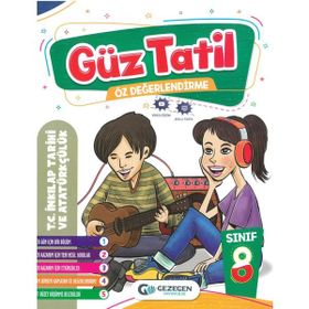 8. Sınıf T.C. İnkılap Tarihi ve Atatürkçülük Güz Tatil Kitabı - Gezegen Yayıncılık