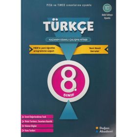 8. Sınıf T.C. İnkılap Tarihi ve Atatürkçülük Kazanım Odaklı Çalışma Kitabı-Doğan Akademi Yayınları
