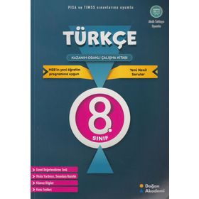 8. Sınıf T.C. İnkılap Tarihi ve Atatürkçülük Kazanım Odaklı Çalışma Kitabı-Doğan Akademi Yayınları