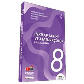 8. Sınıf T.C. İnkılap Tarihi ve Atatürkçülük Kazanım Odaklı Çalışma Kitabı-Doğan Akademi Yayınları