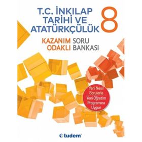 8. Sınıf T.C. İnkılap Tarihi ve Atatürkçülük Kazanım Odaklı Çalışma Kitabı-Doğan Akademi Yayınları