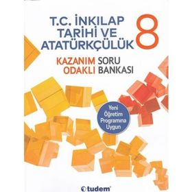 8. Sınıf T.C. İnkılap Tarihi ve Atatürkçülük Kazanım Odaklı HBA Tudem Yayınları