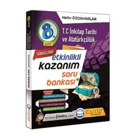 8. Sınıf T.C. İnkılap Tarihi ve Atatürkçülük Kazanım Soru Bankası Çanta Yayınları - Metin Özdamarlar
