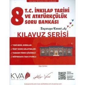 8. Sınıf T.C. İnkılap Tarihi ve Atatürkçülük Kılavuz Soru Bankası-KVA Yayınları