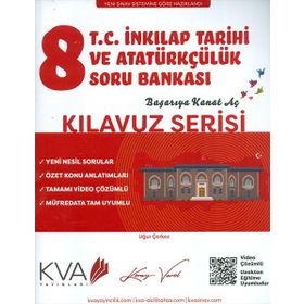 8. Sınıf T.C. İnkılap Tarihi ve Atatürkçülük Kılavuz Soru Bankası-KVA Yayınları