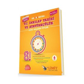 8. Sınıf T.C. İnkılap Tarihi Ve Atatürkçülük Konu Anlatım Föyü - Limit Yayınları