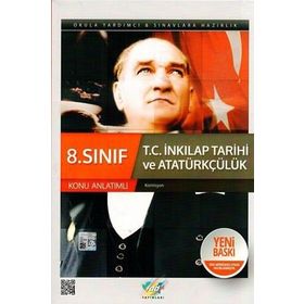 8. Sınıf T.C. İnkılap Tarihi ve Atatürkçülük Konu Anlatımlı Derviş Ünlü FDD Yayınları