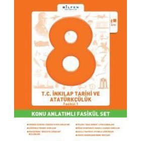 8.Sınıf T.C. İnkılap Tarihi ve Atatürkçülük Konu Anlatımlı Fasikül Set - Bilfen Yayınları