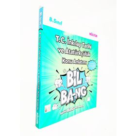 8.SINIF T.C. İNKILAP TARIHI VE ATATÜRKÇÜLÜK KONU ANLATIMLI - KOMISYON (ISBN:9789944640930)