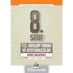 8.SINIF T.C. İNKILAP TARIHI VE ATATÜRKÇÜLÜK KONU ANLATIMLI - KOMISYON (ISBN:9789944640930)
