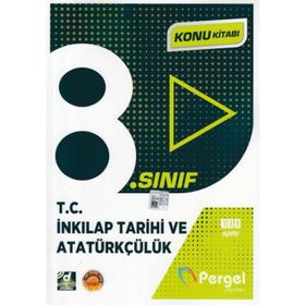 8. Sınıf T.C.İnkılap Tarihi ve Atatürkçülük Konu Kitabı-Pergel Yayınları