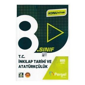 8. Sınıf T.C.İnkılap Tarihi ve Atatürkçülük Konu Kitabı-Pergel Yayınları