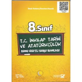 8. Sınıf T.C. İnkılap Tarihi ve Atatürkçülük Konu Konu 11 Deneme-Mutlu Yayıncılık