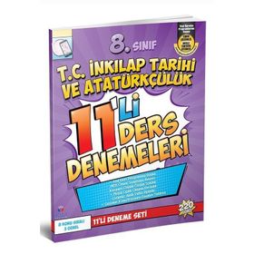 8. Sınıf T.C. İnkılap Tarihi ve Atatürkçülük Konu Konu 11 Deneme-Mutlu Yayıncılık