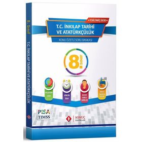 8. Sınıf T.C. İnkılap Tarihi Ve Atatürkçülük Konu Özetli Soru Bankası-Sonuç Yayınları