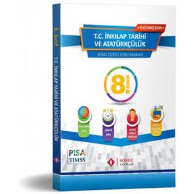 8. Sınıf T.C. İnkılap Tarihi Ve Atatürkçülük Konu Özetli Soru Bankası-Sonuç Yayınları