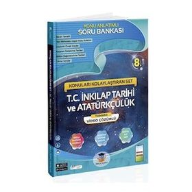 8. Sınıf T.C. İnkılap Tarihi ve Atatürkçülük Konuları Kolaylaştıran Set - Zeka Küpü Yayınları