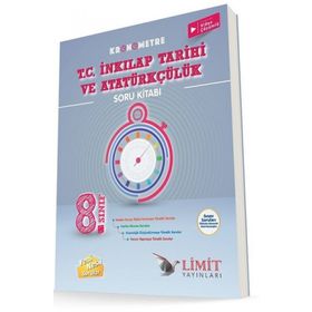 8. Sınıf T.C. İnkılap Tarihi ve Atatürkçülük Kronometre Konu Anlatım Föyleri-Limit Yayınları