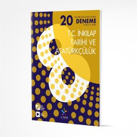 8. Sınıf T.C.İnkılap Tarihi ve Atatürkçülük LGS Föyleri - Damla Yayınları