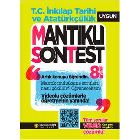 8. Sınıf T.C. İnkılap Tarihi Ve Atatürkçülük Mantıklı Son Test-Sadık Uygun Yayınları