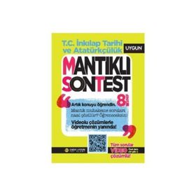 8. Sınıf T.C. İnkılap Tarihi Ve Atatürkçülük Mantıklı Son Test-Sadık Uygun Yayınları