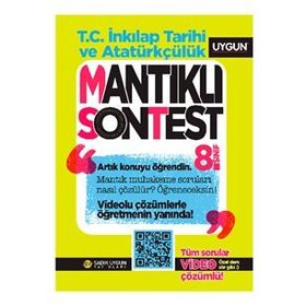 8. Sınıf T.C. İnkılap Tarihi Ve Atatürkçülük Mantıklı Son Test-Sadık Uygun Yayınları