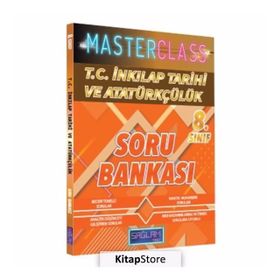 8. Sınıf T.C. İnkılap Tarihi ve Atatürkçülük Masterclass Sağlam Test Soru Bankası-Molekül Yayınları