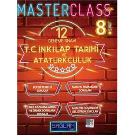 8. Sınıf T.C. İnkılap Tarihi ve Atatürkçülük Masterclass Sağlam Test Soru Bankası-Molekül Yayınları