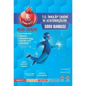 8. Sınıf T.C İnkılap Tarihi ve Atatürkçülük Mod Serisi Soru Bankası