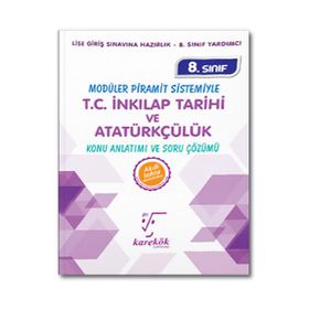 8. Sınıf T.C. İnkılap Tarihi ve Atatürkçülük MPS Konu Anlatımı ve Soru Çözümü 2022 - Karekök Yayınları