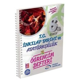 8. Sınıf T.C. İnkılap Tarihi ve Atatürkçülük Öğrencim Defteri-Öğrencim Yayınları