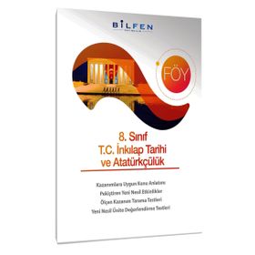 8. Sınıf T.C. İnkılap Tarihi ve Atatürkçülük Öğrenim Föyleri-Bilfen Yayınları