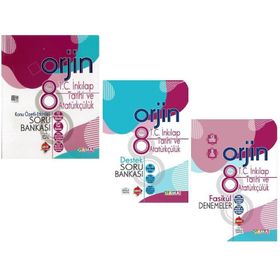 8. Sınıf T.C. İnkılap Tarihi ve Atatürkçülük Orjin Konu Özetli Etkinlikli Soru Bankası-Gama Okul Yayınları