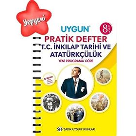 8. Sınıf T.C. İnkılap Tarihi ve Atatürkçülük Pratik Defter