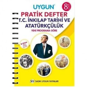 8. Sınıf T.C. İnkılap Tarihi ve Atatürkçülük Pratik Defter