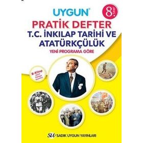 8. Sınıf T.C. İnkılap Tarihi ve Atatürkçülük Pratik Defter