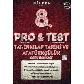 8. Sınıf T.C. İnkılap Tarihi ve Atatürkçülük ProTest Soru Bankası-Bilfen Yayıncılık
