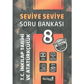 8. Sınıf T.C. İnkılap Tarihi ve Atatürkçülük Seviye Seviye Soru Bankası-Seviye Yayınları