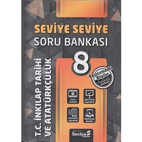 8. Sınıf T.C. İnkılap Tarihi ve Atatürkçülük Seviye Seviye Soru Bankası-Seviye Yayınları