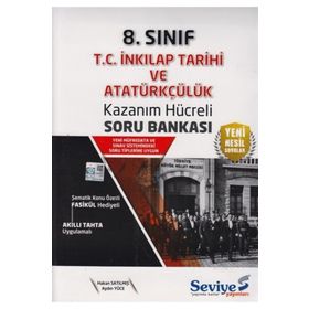 8. Sınıf T.C. İnkılap Tarihi ve Atatürkçülük Seviye Seviye Soru Bankası-Seviye Yayınları