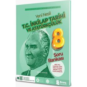 8. Sınıf T.C. İnkılap Tarihi ve Atatürkçülük Soru Bankası - Branş Akademi Yayınları