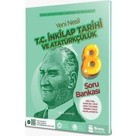 8. Sınıf T.C. İnkılap Tarihi ve Atatürkçülük Soru Bankası - Branş Akademi Yayınları