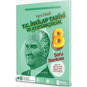 8. Sınıf T.C. İnkılap Tarihi ve Atatürkçülük Soru Bankası - Branş Akademi Yayınları