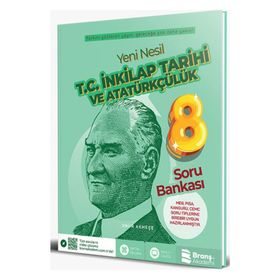 8. Sınıf T.C. İnkılap Tarihi ve Atatürkçülük Soru Bankası - Branş Akademi Yayınları