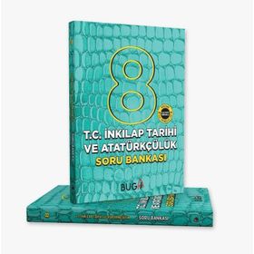 8. Sınıf T.C. İnkılap Tarihi ve Atatürkçülük Soru Bankası-Buga Yayınları